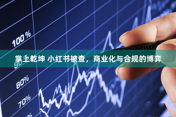 掌上乾坤 小红书被查，商业化与合规的博弈